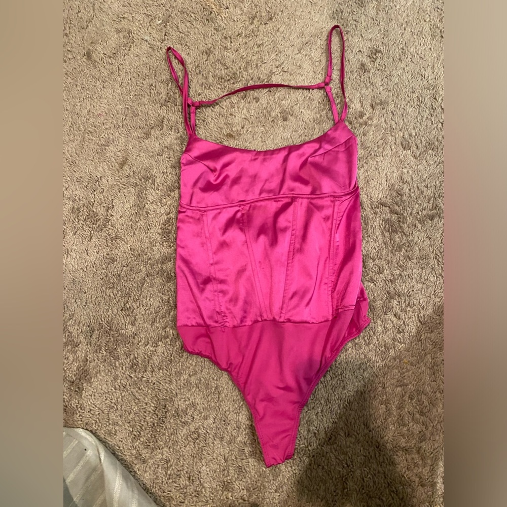 Fashion Nova Pink bodysuit